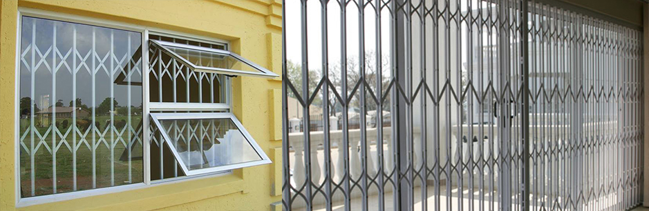 Expandable Security Doors & Window Fixtures